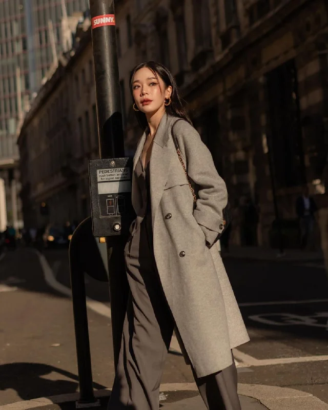 Wool French Trenchcoat